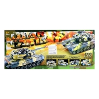 Танк радиоуправляемый &laquo;Защитник&raquo;, с аккумулятором, световые и звуковые эффекты, цвет коричневый