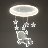Люстра "Единорог" LED 58Вт 4000К белый 50х50х60 см BayerLux Люстра "Единорог" LED 58Вт 4000К белый 50х50х60 см BayerLux