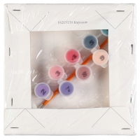 Картина по номерам для детей, 17х17 см, Малыш и Карлсон Картина по номерам для детей, 17х17 см, Малыш и Карлсон