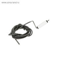 Трос сантехнический "СТМ", с вращающейся ручкой Дн 6 мм, L= 3.5 м Трос сантехнический "СТМ", с вращающейся ручкой Дн 6 мм, L= 3.5 м