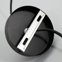 Светильник BayerLux 1244/1BK E27 40Вт черный 22х22х8,5-108 см