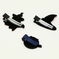 Карнавальный набор &laquo;Модная ведьмочка&raquo;: шляпа, плащ, заколки 3 шт.