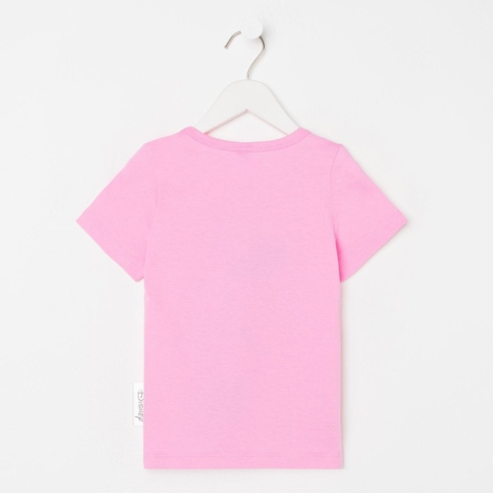 Футболка детская Disney "Минни", рост 110-116 (32), розовый