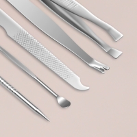 Набор маникюрный &laquo;Фактура&raquo;, 8 предметов, в футляре, цвет МИКС