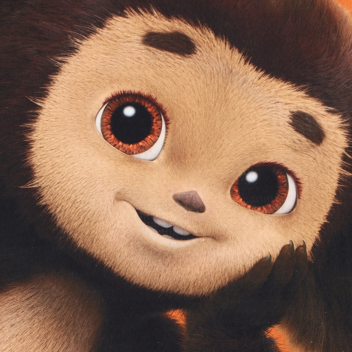 Полотенце Чебурашка, цв. оранжевый, 70х140 см, 100% хл, вафля 160 г/м2 Полотенце Чебурашка, цв. оранжевый, 70х140 см, 100% хл, вафля 160 г/м2