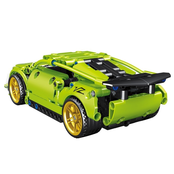 Конструктор гоночная машина DECOOL MecFactor, инерционный, 248 деталей, 6+ Конструктор гоночная машина DECOOL MecFactor, инерционный, 248 деталей, 6+