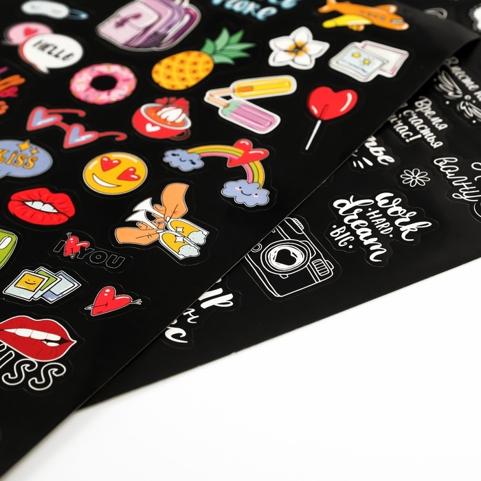 Фотоальбом BRAUBERG Black&Kraft, размер 16х18 см, 20 черных листов