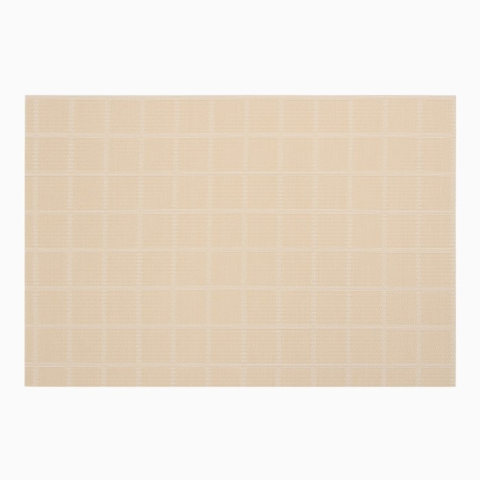 Салфетка на стол Доляна, цв. капучино, 45*30см