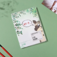 Фотоальбом на 36 фото 10х15 см "Зверята" 16х12х1 см