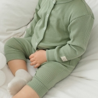 Комбинезон Крошка Я, BASIC LINE, рост 68-74 см, цвет зелёный