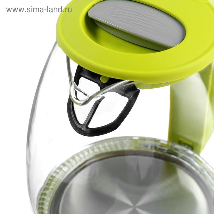 Чайник электрический Sakura SA-2715GR, стекло, 1.7 л, 2200 Вт, зеленый Чайник электрический Sakura SA-2715GR, стекло, 1.7 л, 2200 Вт, зеленый