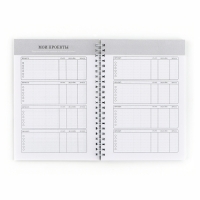 Планинг фрилансера 24/7&laquo; красный А5, 80 л.