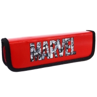 Пенал каркасный, 1 секция, 55х205х25 мм, ламинированный картон, Мстители Пенал каркасный, 1 секция, 55х205х25 мм, ламинированный картон, Мстители