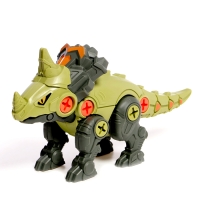 Конструктор винтовой «Мир динозавров», набор 2 штуки, с отвёрткой Конструктор винтовой «Мир динозавров», набор 2 штуки, с отвёрткой