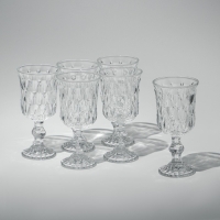 Набор фужеров &laquo;Афродита&raquo;, стеклянный, d=8 см, h=16 см, 210 мл, 6 шт