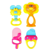 Набор погремушек &laquo;Яркое настроение&raquo;, 4 шт., подарочная упаковка