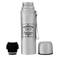 Термос для чая, кофе, 500 мл, Гильза "Напиток мужчины", с кружкой, с помпой, сохраняет тепло 10 ч, 6 Термос для чая, кофе, 500 мл, Гильза "Напиток мужчины", с кружкой, с помпой, сохраняет тепло 10 ч, 6