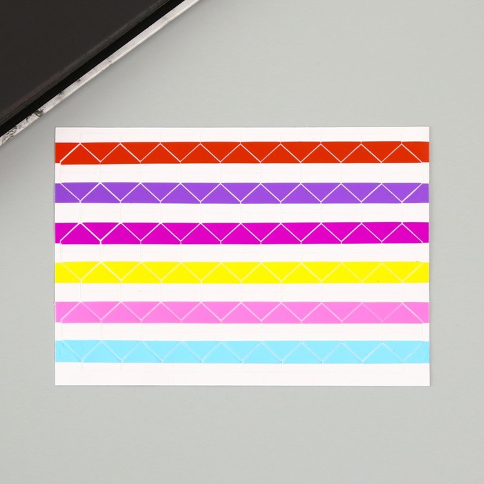 Фотоальбом 25 листов (уголки+кольца) "Треугольники: мрамор, кожа" 27х19 см