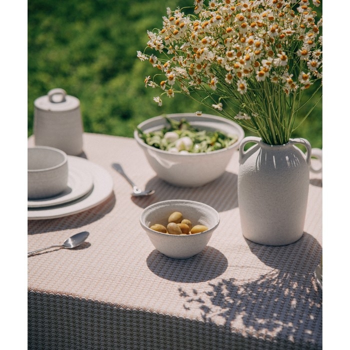 Салатник керамический SL Home &laquo;Арена Бланка&raquo;, 1,2 л, d=20 см, цвет бежевый