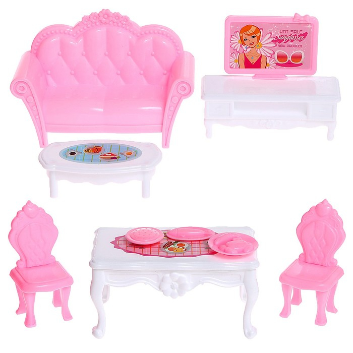 Дом для кукол &laquo;Таунхаус&raquo;, с куклой и аксессуарами