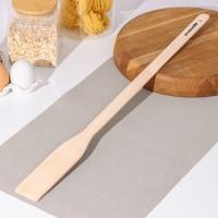 Лопатка деревянная Доляна, берёзовая, 60 см, толщина 0,4 см