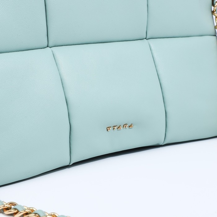 Сумка-мессенджер на магнитах, цвет бирюзовый Сумка-мессенджер на магнитах, цвет бирюзовый