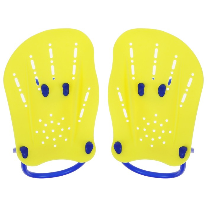 Лопатки для плавания, р. M, цвета МИКС