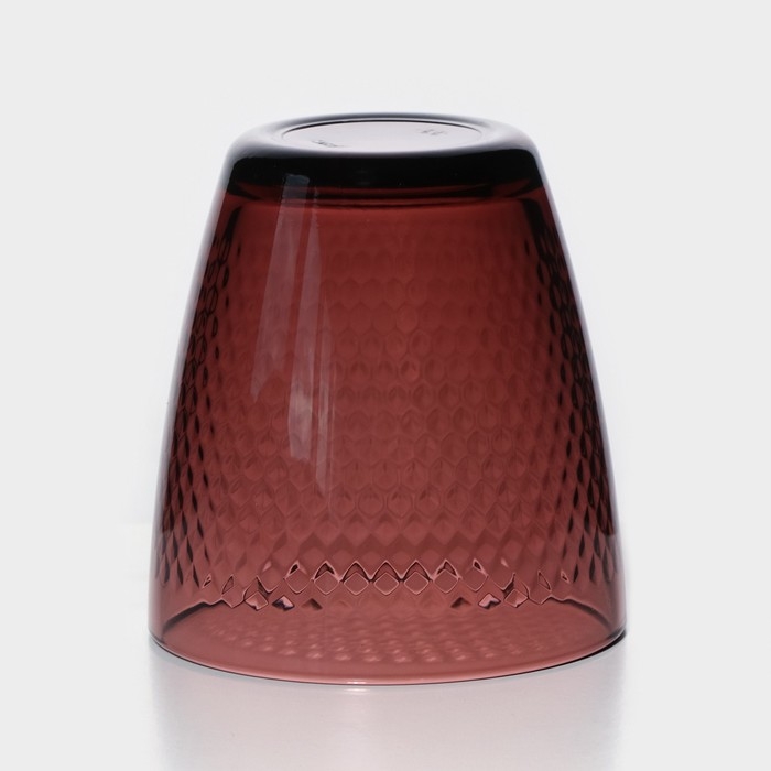 Стакан низкий стеклянный &laquo;Концепто Идиль&raquo;, 250 мл, цвет лилак