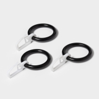 Карниз однорядный кованый, 160-300 см, телескопический, металл, черный