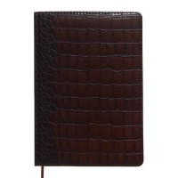 Ежедневник датированный 2024 A5 176 листов, deVENTE.Belcanto, твёрдая обложка из искусственной кожи с поролоном, ляссе, кремовый блок 70 г/м2, коричневый Ежедневник датированный 2024 A5 176 листов, deVENTE.Belcanto, твёрдая обложка из искусственной кожи с поролоном, ляссе, кремовый блок 70 г/м2, коричневый