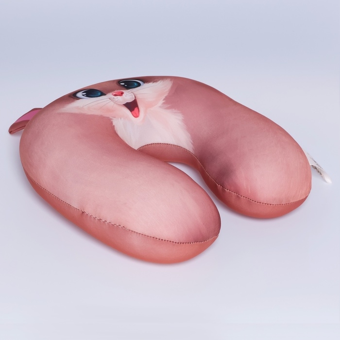 Подушка детская для путешествий антистресс &laquo;Зайка&raquo;