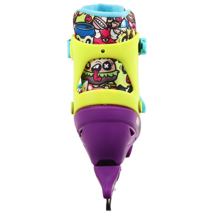 Коньки детские раздвижные ONLITOP &laquo;Комиксы&raquo;, р. 34-37