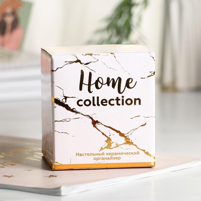 Органайзер для канцелярии, керамический, «Счастья», розовый Органайзер для канцелярии, керамический, «Счастья», розовый