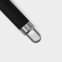 Лопатка - скребок Доляна Venus, нержавеющая сталь, цвет чёрный