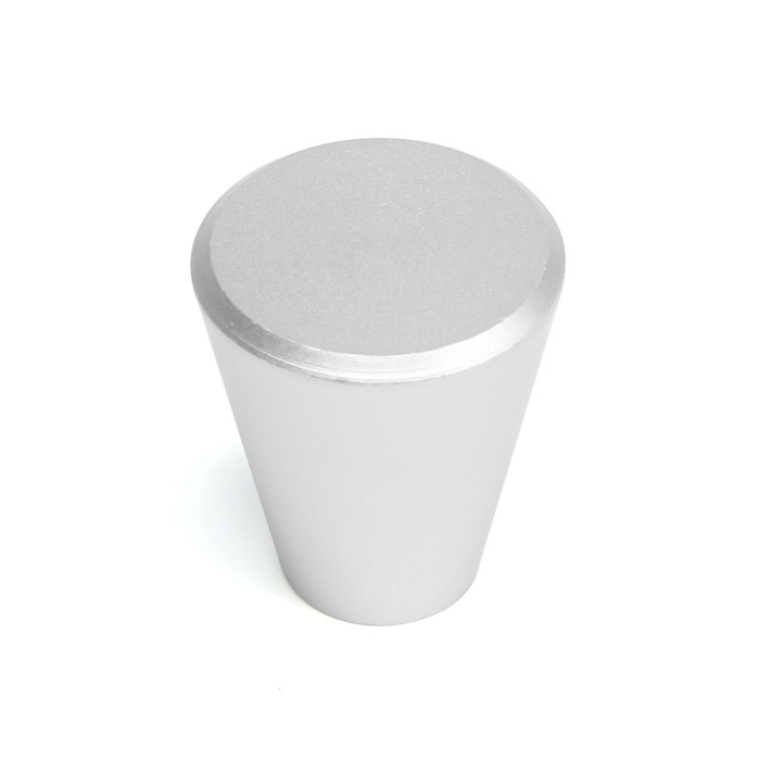 Ручка кнопка ТУНДРА РК019SC, цвет матовый хром