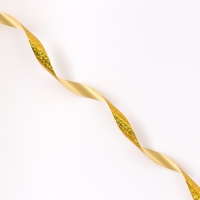 Лента для декора и подарков голография, 1,2см х 45м, золотая Лента для декора и подарков голография, 1,2см х 45м, золотая
