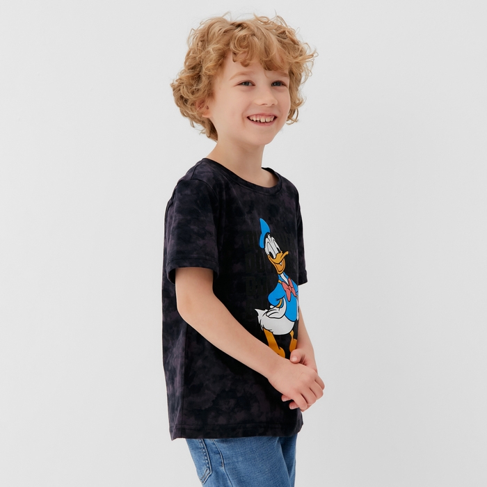 Футболка &laquo;Дональд Дак&raquo;, Disney, &laquo;Тай-дай&raquo;, рост 110-116