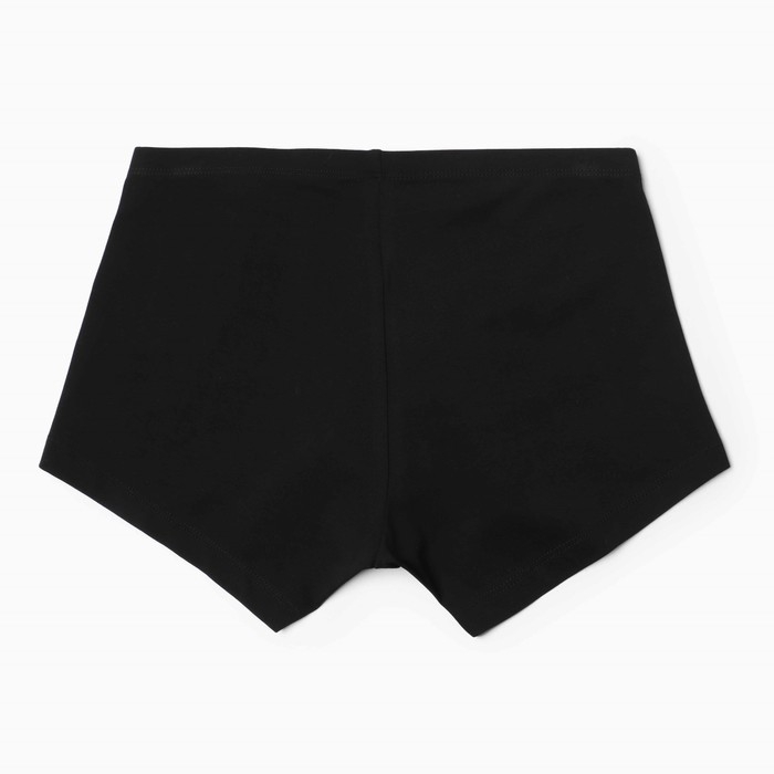 Трусы мужские боксеры, цвет чёрный, размер 48 (M)