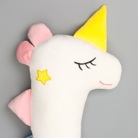 Шкурка мягкой игрушки «Единорог», 105 см, цвет белый, без набивки Шкурка мягкой игрушки «Единорог», 105 см, цвет белый, без набивки