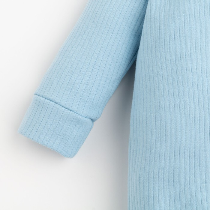 Комбинезон Крошка Я «Пижама», цвет голубой, рост 86-92 см Комбинезон Крошка Я «Пижама», цвет голубой, рост 86-92 см