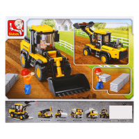 Конструктор &laquo;Строительный трактор&raquo;, 212 деталей