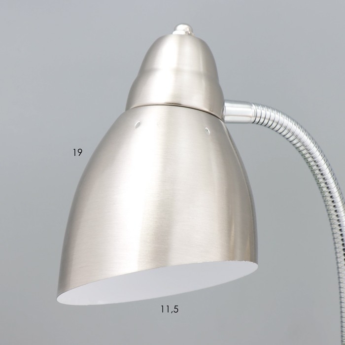 Настольная лампа Настольная лампа "Моно" Е27 40Вт 17х17х55 см RISALUX