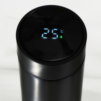 Термос с индикатором температуры &laquo;Свобода быть собой&raquo;, 500 мл, сохраняет тепло 10-12 ч