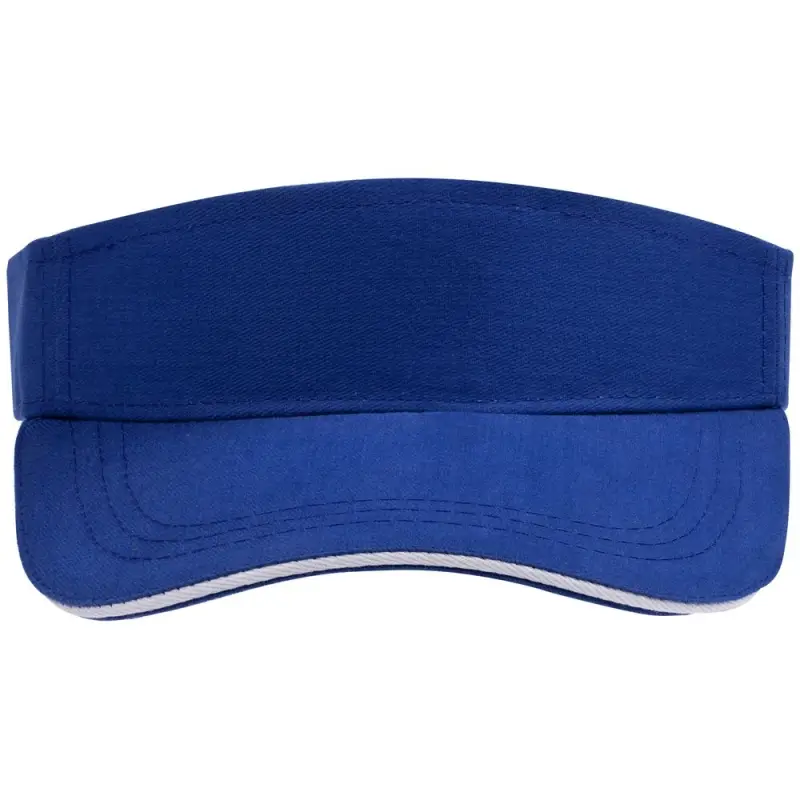 Козырек Active, ярко-синий с белым кантом Козырек Active, ярко-синий с белым кантом