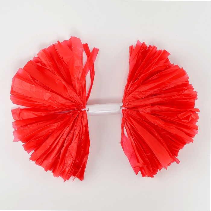 Помпон 1шт, цвет красный Помпон 1шт, цвет красный