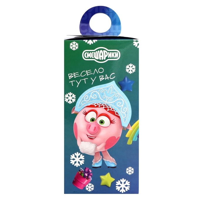 Новый год. Подарочный набор конфет "Смешарики", 400 г