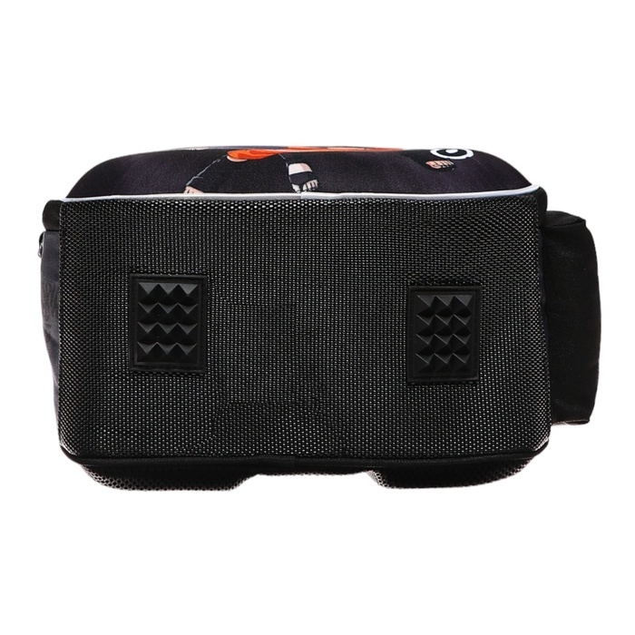 Рюкзак каркасный, 35х26х13, Naruto, чёрный, для мальчика