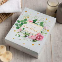 Набор махровых салфеток «Только для тебя» 30х30 см -5шт, 100% хл, 340гр/м2 Набор махровых салфеток «Только для тебя» 30х30 см -5шт, 100% хл, 340гр/м2