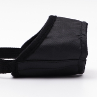 Намордник текстильный, размер 3 (длина по носу 4 см, обхват морды 22 см), чёрный Намордник текстильный, размер 3 (длина по носу 4 см, обхват морды 22 см), чёрный