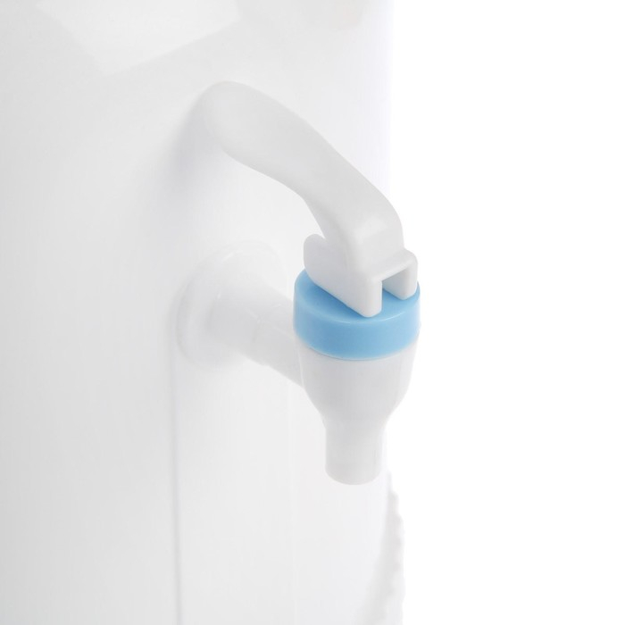 Кулер-водораздатчик Luazon, без нагрева и охлаждения, бутыль 11/19 л, белый Кулер-водораздатчик Luazon, без нагрева и охлаждения, бутыль 11/19 л, белый